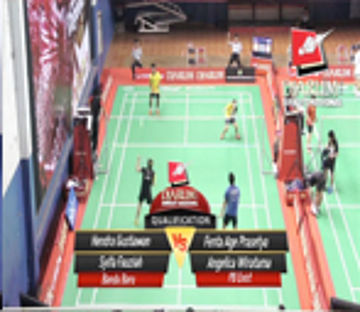 Hendra Setiawan/Syifa Fauziah (BANDA BARU) VS Fenta Age Prasetya /Angelica Wiratama (PB EXIST) 