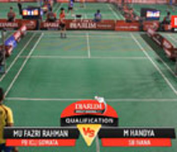 Muh Fazri Rahman (PB ICLI Gowata) VS M Handya (SB Ivana)