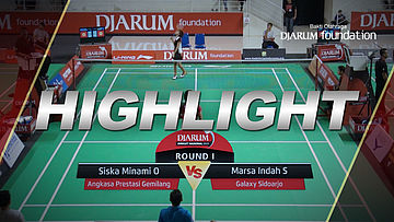 Siska Minami O (Angkasa Prestasi Gemilang) VS Marsa Indah S (Galaxy Sidoarjo)