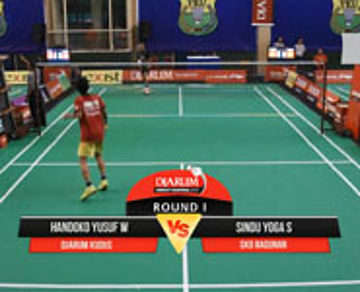 Handoko Yusuf W (DJarum Kudus) VS Sindu Yoga (SKO Ragunan)