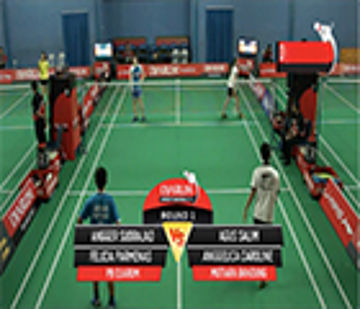 Angger Sudrajad / Felicia Parmenas (PB DJARUM) VS Agus Salim / Anggelica Caroline (MUTIARA BANDUNG)