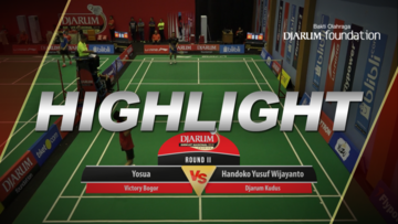 Handoko Yusuf Wijayanto (Djarum Kudus) VS Yosua (Victory Bogor)