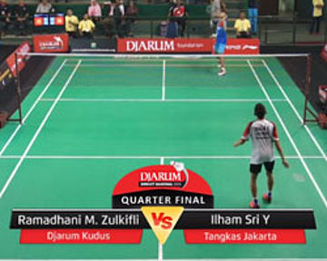 Ramadhani M Zulkifli (Djarum Kudus) VS Ilham Sri Y (Tangkas Jakarta)