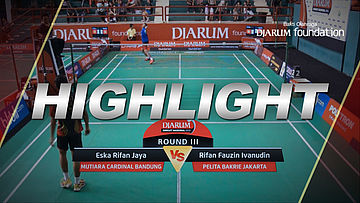 Rifan Fauzin Ivanudin (Pelita Bakrie Jakarta) VS Eska Rifan Jaya (Mutiara Cardinal Bandung)