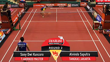 Sony Dwi Kuncoro (TJAKRINDO MASTER) VS Alvindo Saputra (TANGKAS JAKARTA)