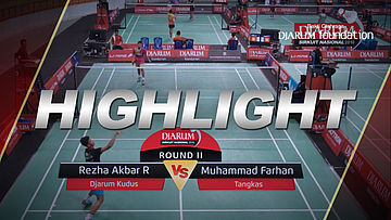 Rezha Akbar R (Djarum Kudus) VS Muhammad Farhan (Tangkas)
