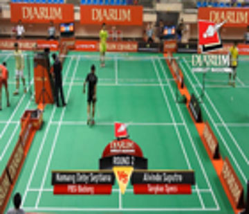 Komang Deby Septiana (PBSI Badung) vs Alvindo Saputro (Tangkas Specs)