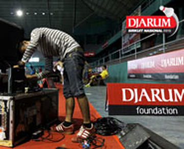 Persiapan Djarum Sirkuit Nasional Li Ning Sulawesi Open 2015