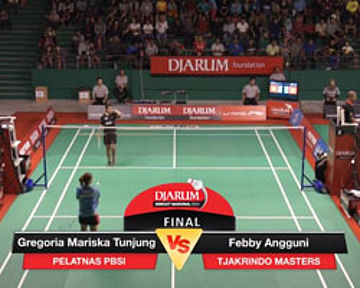 Febby Angguni (Djarum Kudus) VS Gregoria Mariska Tunjung (Pelatnas PBSI)