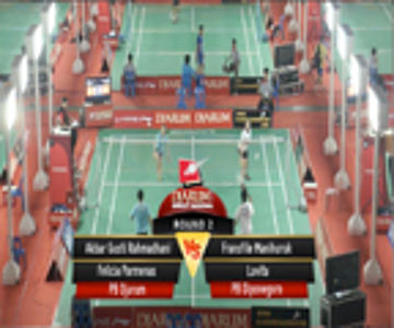 Akbar G. R. / Felicia Parmenas (PB DJARUM) VS Fransfile M. / Luvita (PB DIPONEGORO)
