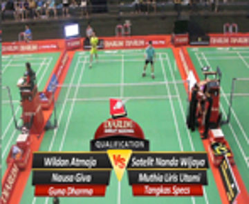 Wildan Atmaja/Nausa Giva(GUNA DHARMA) VS Satelit Nanda Wijaya/Muthia Liris Utami (TANGKAS SPECS) 