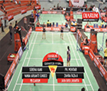 Serena Kani / Vania Arianti S. (PB DJARUM) VS P.H. Mentari / Zahra Faza A. (JAYA RAYA JAKARTA) 