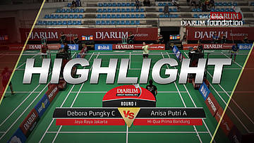 Debora Pungky Cahyadewi (Jaya Raya Jakarta) VS Anisa Putri Alifah (Hi Qua Prima Bandung)