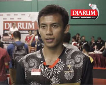 Interview Krisna Adi N (Juara I Tunggal Dewasa Putra)