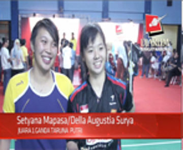 INTERVIEW WITH SETYANA MAPASA/DELLA AGUSTIA SURYA (TANGAKS SPECS/PB DJARUM) 