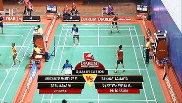 M Revindra Rayhaldi (PB DJARUM) VS Agil Wahyudi (JAYA RAYA METLAND) 