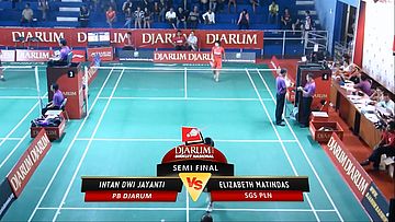 Intan Dwi Jayanti (PB DJARUM) VS Elizabeth Matindas (SGS PLN)
