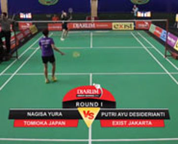 Putri Ayu Desiderianti (Exist Jakarta) VS Nagisa Yura (Tomioka Japan)