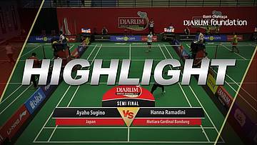 Hanna Ramadini (Mutiara Cardinal Bandung) VS Ayaho Sugino (Japan)