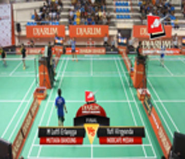 M Lutfi Erlangga (MUTIARA BANDUNG) VS YUFI VIRGYANDA (INDOCAFE MEDAN)